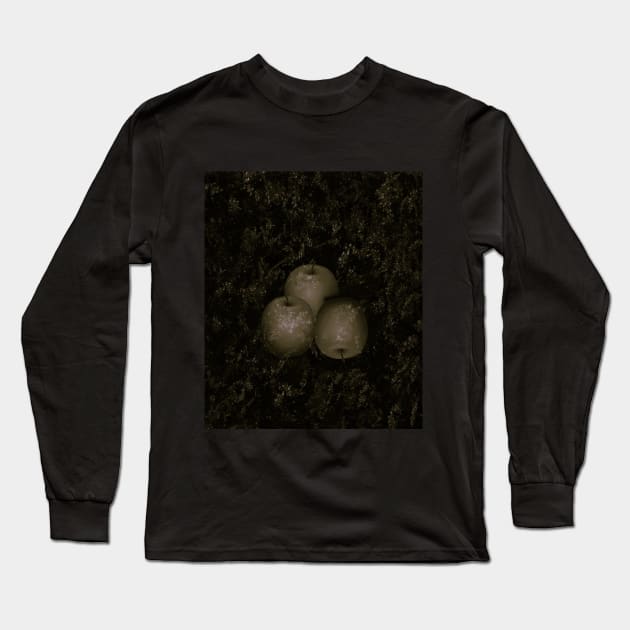 Apples Long Sleeve T-Shirt by Drawing and Drawing Master